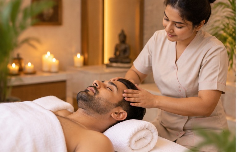 Relaxing massage
